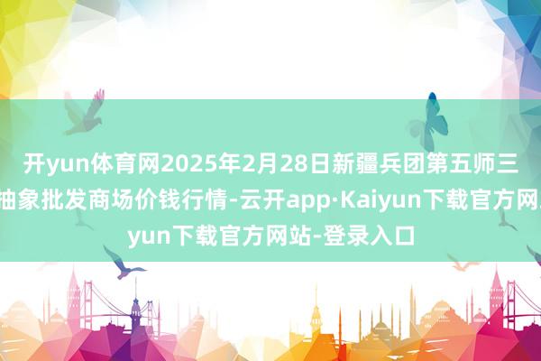开yun体育网2025年2月28日新疆兵团第五师三和农副产物抽象批发商场价钱行情-云开app·Kaiyun下载官方网站-登录入口